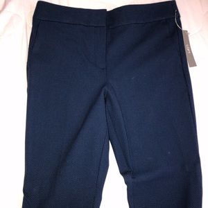 LOFT Blue ankle length work pants - Marisa skinny